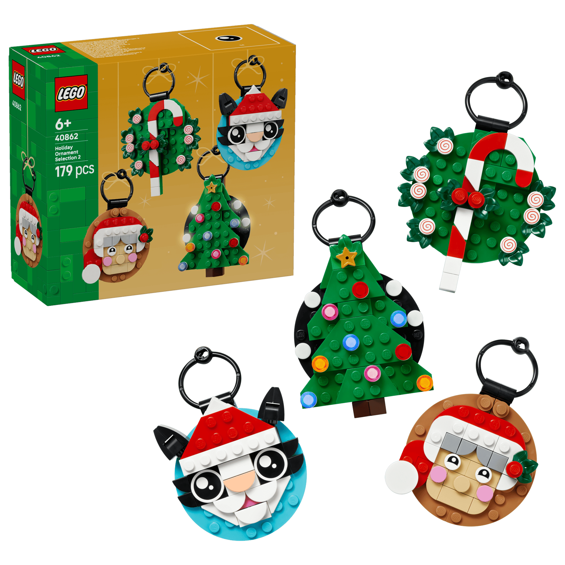 LEGO® 40862 Sada svátečních ozdob 2