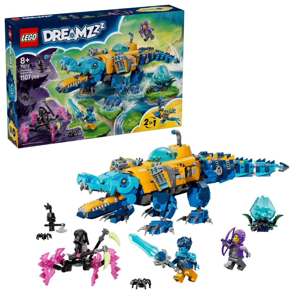 LEGO® DREAMZzz 71512 Krokodýlí ponorka