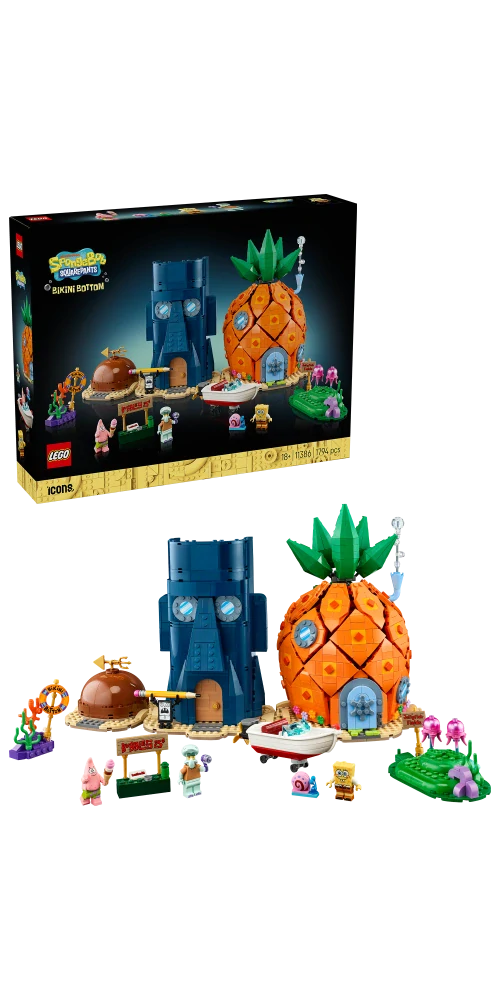 LEGO® Icons 11386 Spongebob v kalhotách: Zátiší Bikin