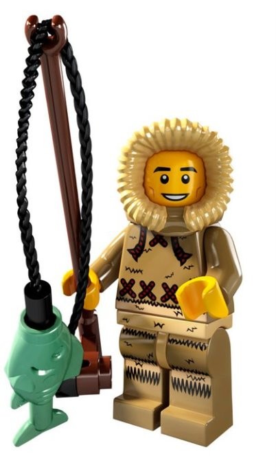 LEGO 8805 Minifigurky, série 5-4 - Eskymák