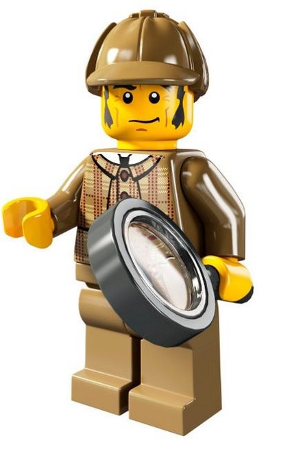 LEGO 8805 Minifigurky, série 5 -11 Detektiv