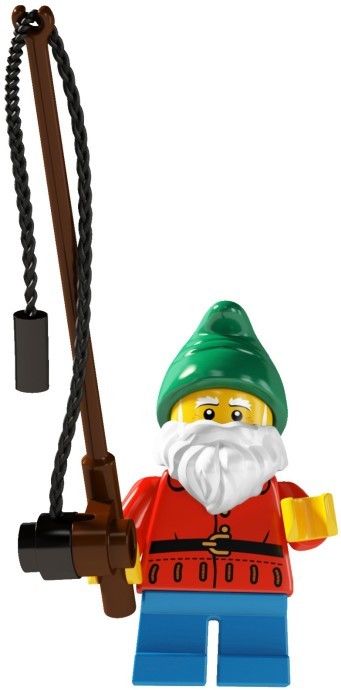 LEGO 8804 Minifigurky, série 4 - Trpaslík