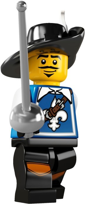 LEGO 8804 Minifigurky, série 4 - Mušketýr