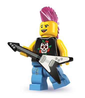 LEGO 8804 Minifigurky, série 4 - Rocker