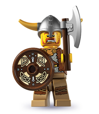 LEGO 8804 Minifigurky, série 4 - Viking