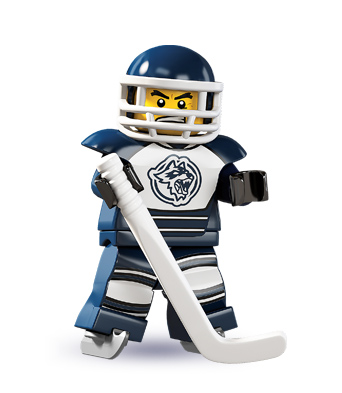 LEGO 8804 Minifigurky, série 4 - Hokejista