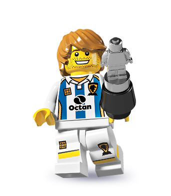 LEGO 8804 Minifigurky, série 4 - Fotbalista