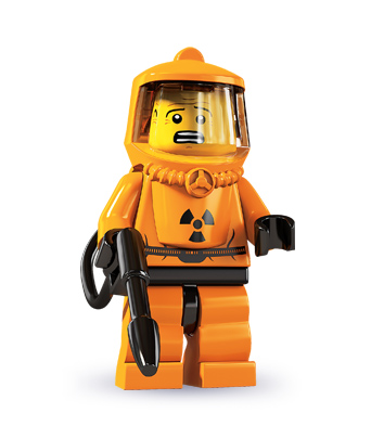 LEGO 8804 Minifigurky, série 4 - Atomový technik