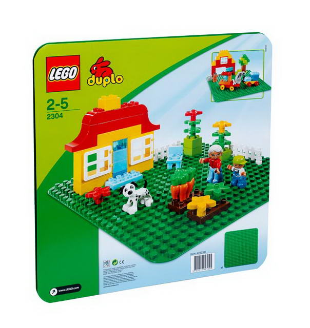 LEGO® DUPLO® 2304 - Velká podložka na stavění zelená