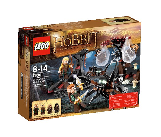 LEGO 79001 HOBBIT Únik před pavouky z Mirkwoodu