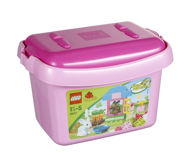 LEGO® DUPLO® 4623 - Růžový box s kostkami