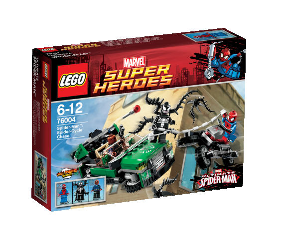 LEGO Super Heroes 76004 Spiderman: Honička na motorce