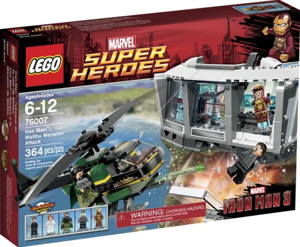 LEGO Super Heroes 76007 Iron Man: Útok na Malibu Vilu