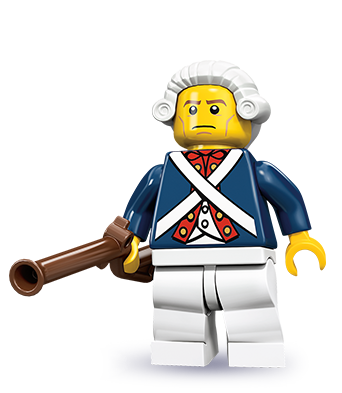 LEGO 71001 Minifigurky 10 série - 12. Revoluční voják
