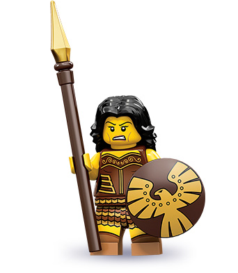 LEGO 71001 Minifigurky 10 série - 4 Válečnice