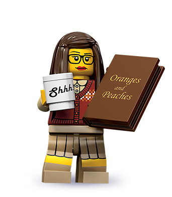 LEGO 71001 Minifigurky 10 série - 1. Knihovnice