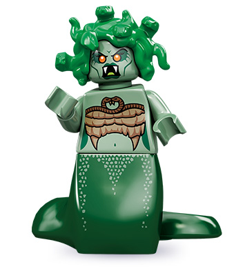 LEGO 71001 Minifigurky 10 série - 2. Medůza