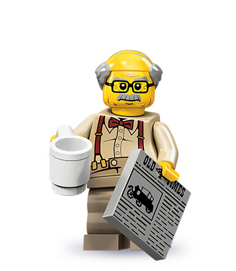 LEGO 71001 Minifigurky 10 série - 8. Děda