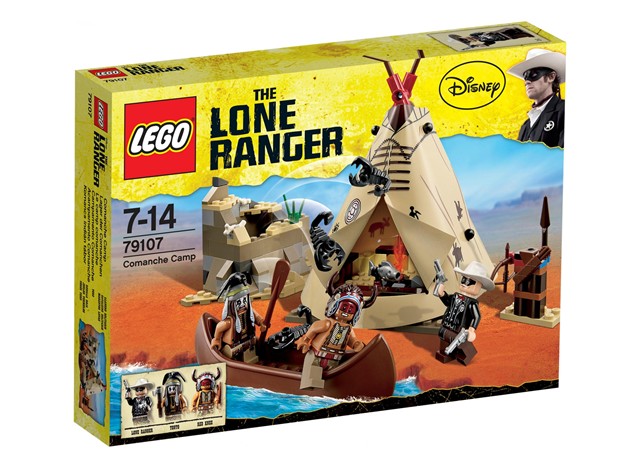 LEGO 79107 THE LONE RANGER Tábor Komančů