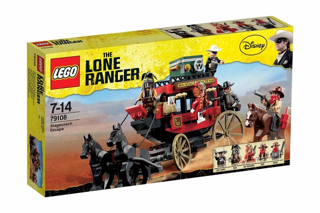 LEGO 79108 THE LONE RANGER Únik dostavníku