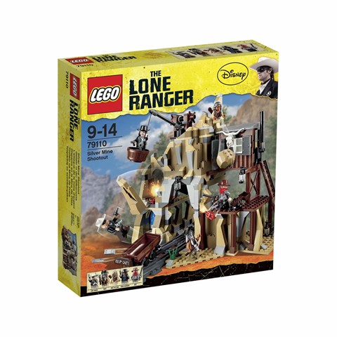 LEGO 79110 THE LONE RANGER Přestřelka ve stří-mírně pošk.balení