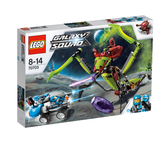LEGO Galaxy Squad 70703 Vesmírná kudlanka - mírně pošk.krabice