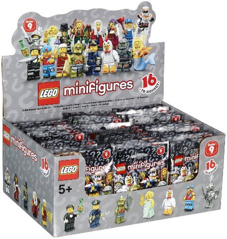 LEGO 71000 Minifigurky 9 série - krabice 60 ks