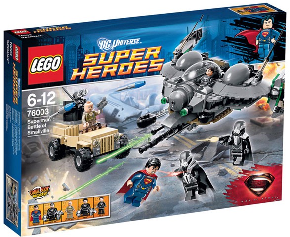 LEGO 76003 SUPER HEROES Superman : Bitva o Smallville