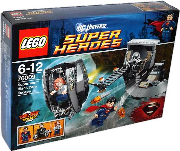 LEGO 76009 SUPER HEROES Superman : Black Zero Escape