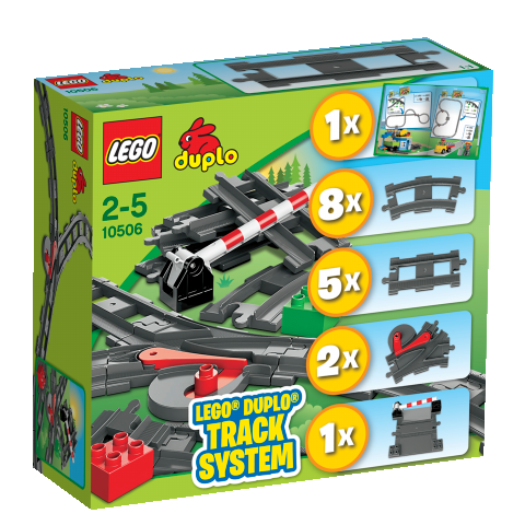 LEGO® DUPLO® 10506 - Systém kolejí pro vlaky