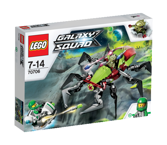 LEGO 70706 GALAXY SQUAD - Úkryt v kráteru