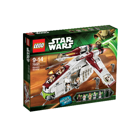 LEGO 75021 Star Wars Válečná loď Republiky