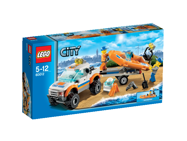 LEGO 60012 CITY Džíp 4x4 a potápěčský člun