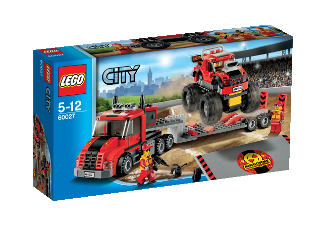LEGO 60027 CITY Transportér Monster trucků