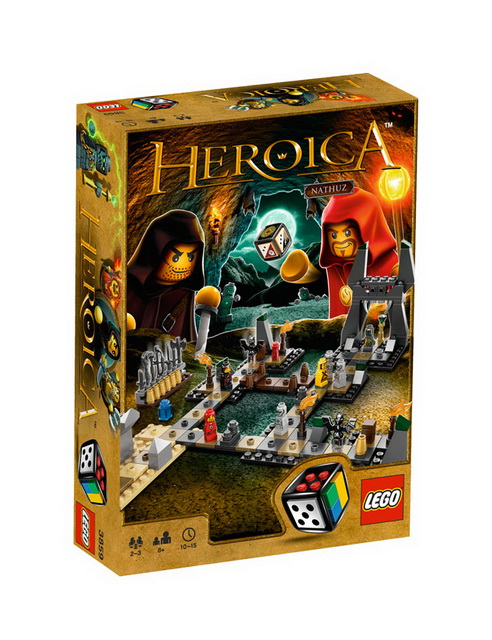 LEGO 3859 stolní hry-Heroica – Jeskyně v Nathuzu