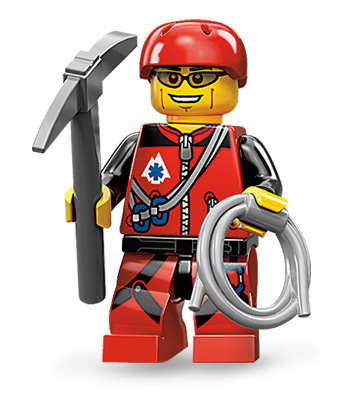 LEGO 71002 Minifigurka 11 série - 9. Horolezec