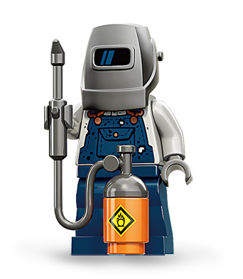 LEGO 71002 Minifigurky 11 série - 10. Svářeč