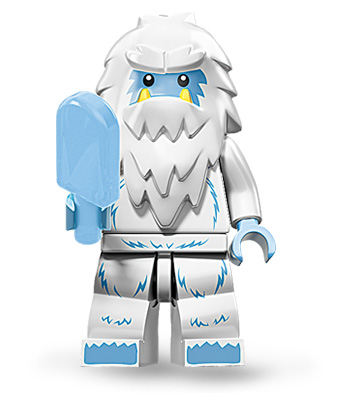 LEGO 71002 Minifigurky 11 série - 8. Yeti