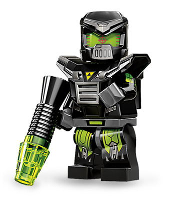LEGO 71002 Minifigurky 11 série - 4. Zlý robot
