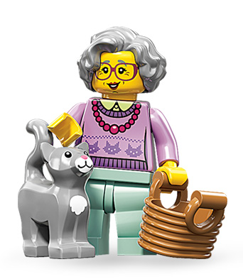 LEGO 71002 Minifigurka 11 série - 14. Babička