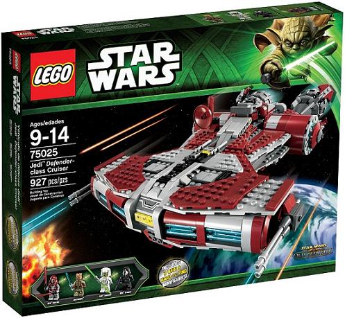 LEGO 75025 STAR WARS Jedi Defender - class Cruiser