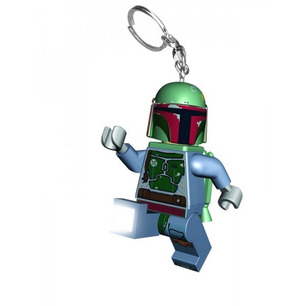 LEGO Star Wars - Boba Fett svítící klíčenka