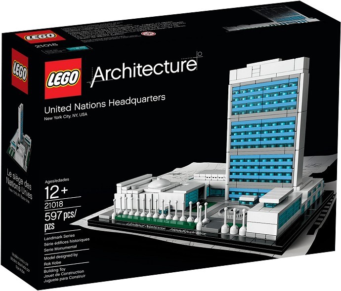 LEGO Architecture 21018 Sídlo OSN United Nations Headquarters)