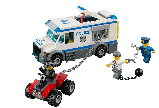 LEGO 60043 CITY Vězeňský transport