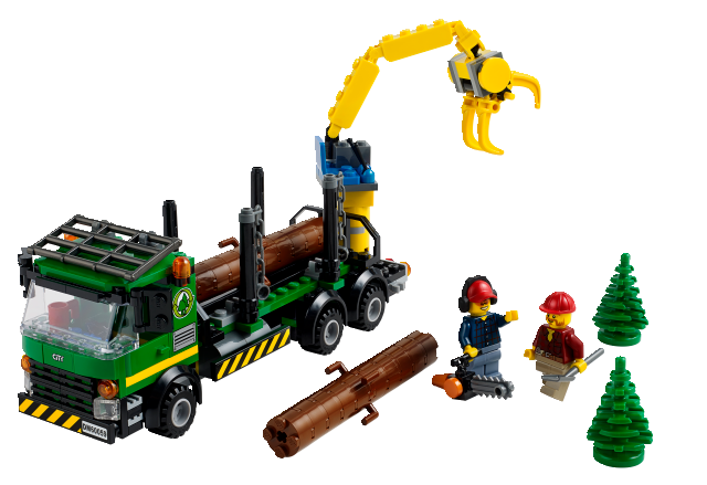 LEGO 60059 CITY Dřevorubecké auto