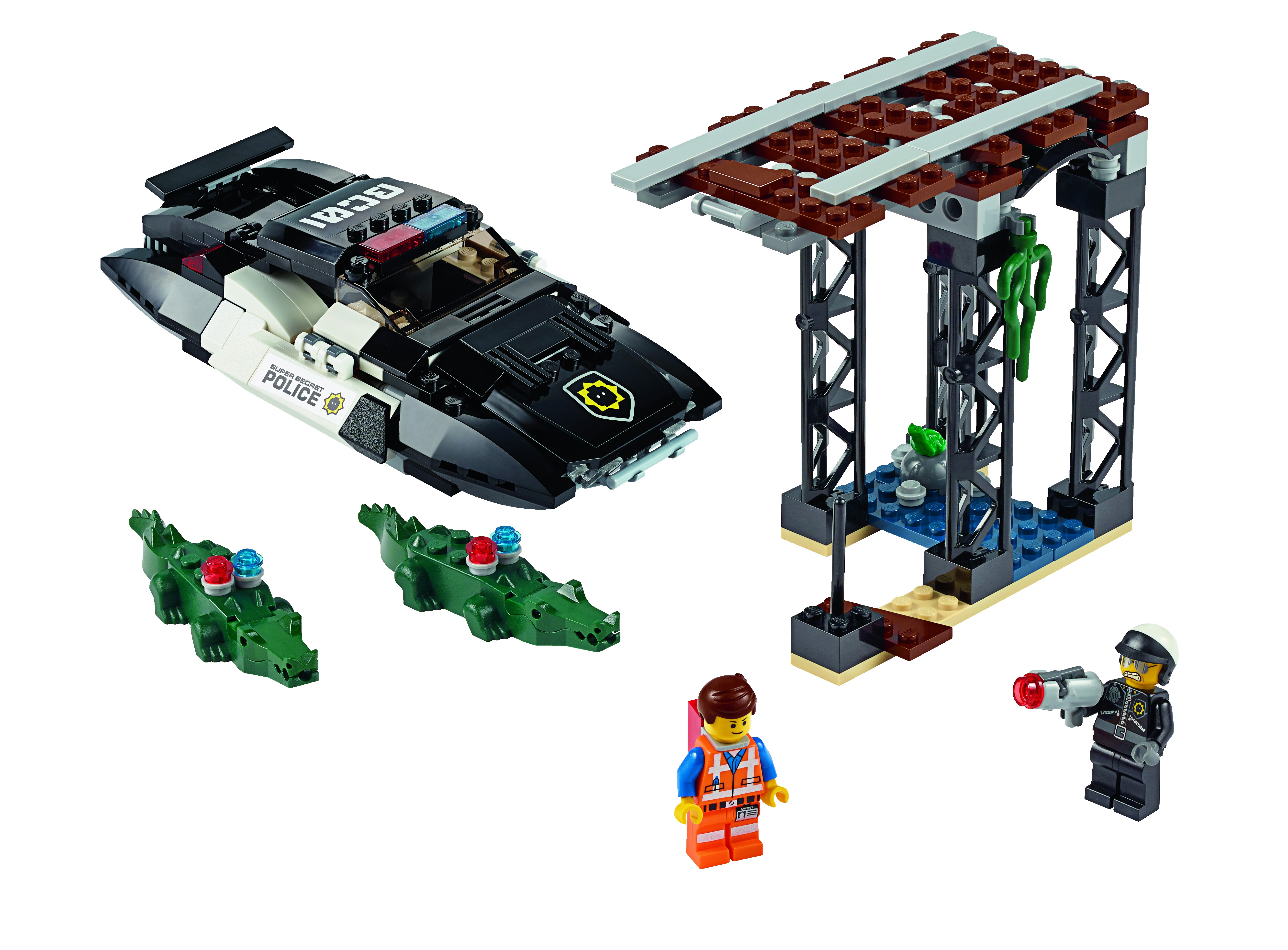 LEGO 70802 MOVIE Pronásledování zlého poldy