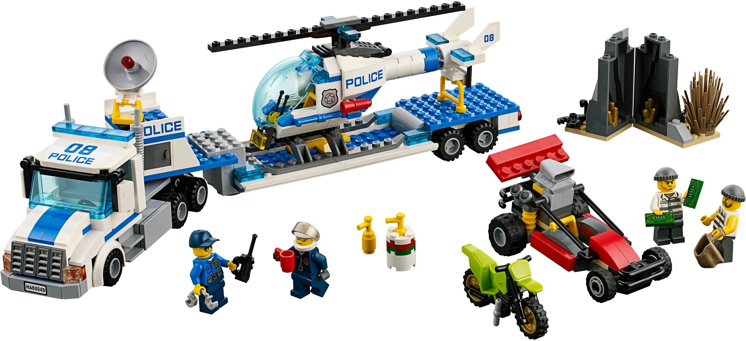 LEGO 60049 Transportér helikoptéry