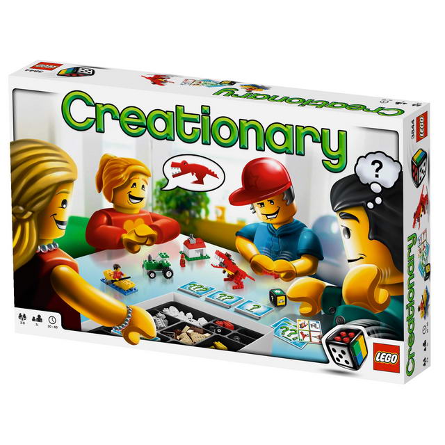 LEGO Hra 3844 - Představ si a postav (Creationary)