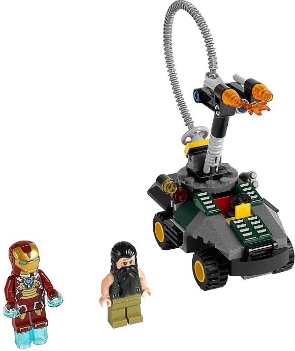 LEGO 76008 SUPER HEROES Iron Man versus The Mandarin Rozhodující bitva
