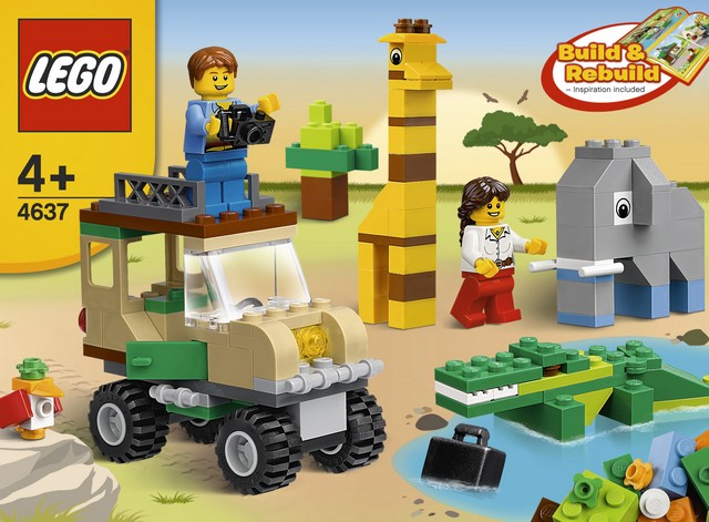 Lego 4637 Stavební sada Safari